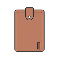 Wallet icon Illustration perfect for designs with a home appliance or everiday stuff theme