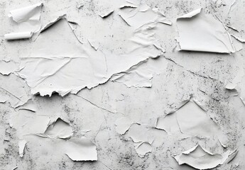 Abstract Grey Wall Texture Peeling Paint Paper Background