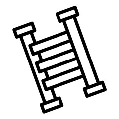 Vector Design Ladder Icon Style