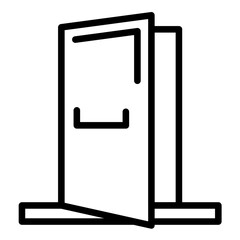 Vector Design Door Icon Style