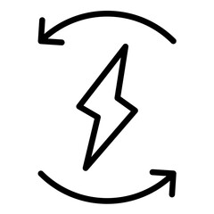 Vector Design Clean Energy Icon Style