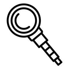 Vector Design Magnifying Glass Icon Style