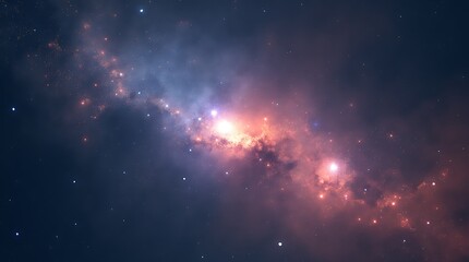 Fototapeta premium A majestic sunset over the Islamic City, Generative AI