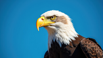 Obraz premium Bald Eagle Profile