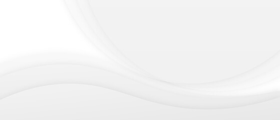  White and light grey abstract geometric background 