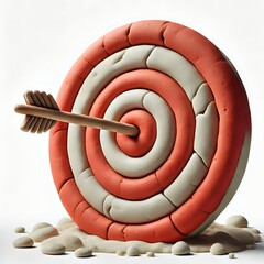 Target with arrow