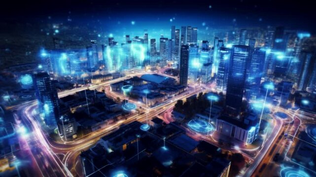 smart city distributed network city infrastructure