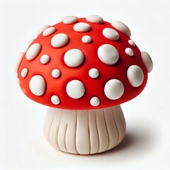 Plastiline mushroom