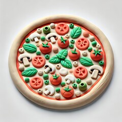 Plastiline pizza