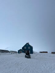 house in the mountains