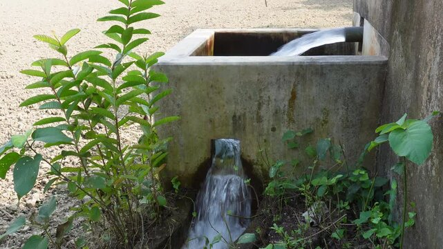 irrigation instrument and agriculture field watering pump