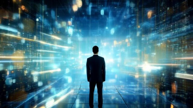 server room and data visualization transformation