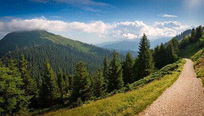landscape in the mountains
