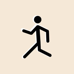 running athlete, competition, relay race, stick man, healthy lifestyle, pictogram, human figure, icon, people, running, business, symbol, running, man, sport, vector, sign, runner, race, illustration,