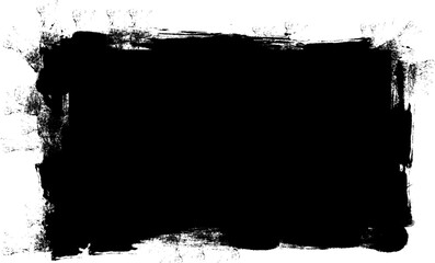 black painting banner label artistic abstract background grunge style