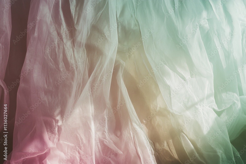 Aufkleber soft light leaks create a dreamy ambiance with pastel hues and flowing textures in a serene backdrop
