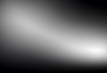 Black matte textured background with floating dust particles illuminated by soft light in the top right corner, creating a deep contrast between black and white. This abstract design emphasizes ,4