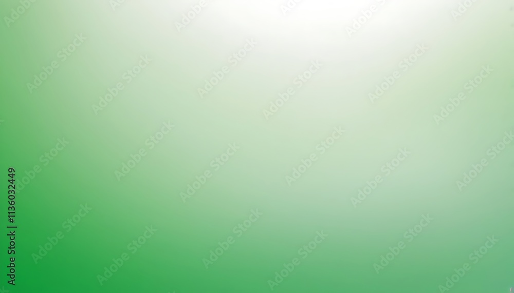 Poster green and white gradient abstract background, smooth color transition with grainy texture,1