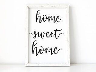 Home Sweet Home: A Charming Rustic Wall Decor