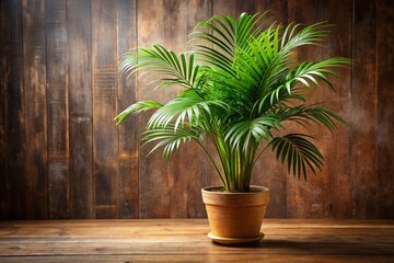 Areca Palm Rustic Home Decor: Stunning Potted Plant Photography, Rule of Thirds Composition