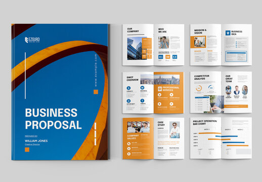 Strategic And Creative Business Proposal Layout