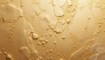 Textured golden surface with uneven patterns and rich tones for artistic background