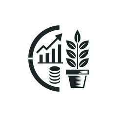 Eco house icon set, vector illustration