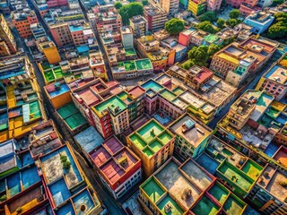 Fototapeta premium Captivating Documentary Photography Showcasing the Allure of Magic Line Designs in Urban Settings, Blending Art and Architecture to Create Enchanting Visual Stories