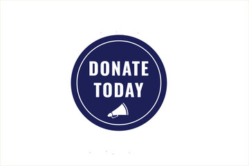 Donate today  , clock, button, vector, banner template, website, design,
