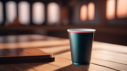 drink mockup with blank label