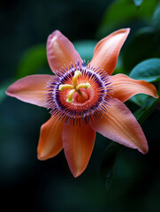 Gathering in a dimly lit church with stained glass windows