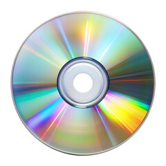 CD glare isolated on transparent background