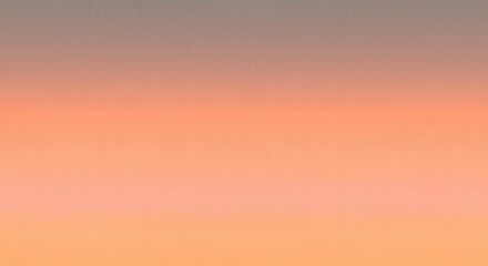 Obraz premium Soft Pastel Sunset: A seamless gradient of soft orange, peach, and pink shades evokes a serene and tranquil sunset sky, perfect for minimalist designs and calming aesthetics.