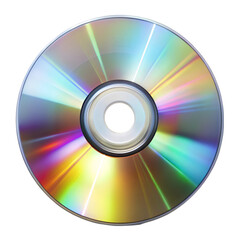 CD glare isolated on transparent background