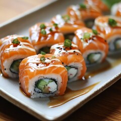 Salmon rolls