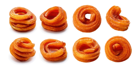 Delicious Sweet Pastry Swirls,PNG set collection, isolated on transparent background