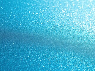 Shimmering blue glitter paper, close-up texture, photography, party supplies, shiny background