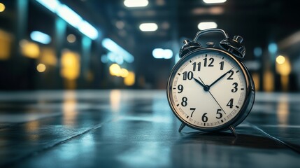 Time management concept. Work planning increases efficiency and reduces work time.