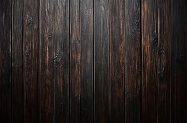 Obraz premium Dark Brown Wooden Planks Background Texture
