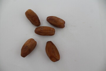 Dried date palm fruits or kurma, ramadhan food