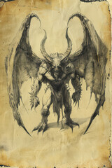 Ancient Demon Sketch