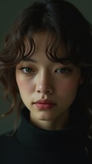 The squinty closed eye portrait