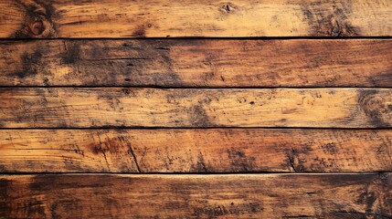 Rustic Weathered Wood Planks with Rich Brown and Charcoal Hues : Generative AI