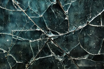 Scratched glass texture showcasing intricate patterns and reflections under soft light conditions