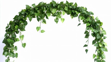 Artificial Green Ivy Garland Arch, Wedding Decor, Lush Foliage, Hanging Vines
