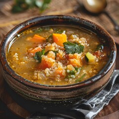 Healthy peruvian Quinoa