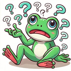 Fototapeta premium Cute Frog Walking With Hoodie Jacket Cartoon Vector Icon Illustration