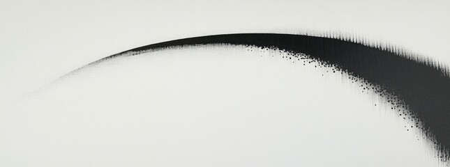 Sharp Gradient with Abstract Curve. Created with Generative AI