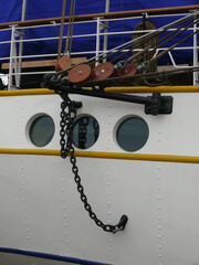 Bordwand der Gorch Fock
