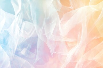 Obraz premium Soft pastel fabric waves with light effects